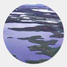 Bahía de Hazen Etiquetas Redondas
