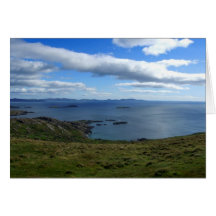 Bahía de Kerry, tarjetas de Irlanda