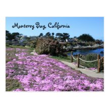 Bahía de Monterey, postal de California