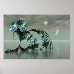 Bahía mineral: Qaqiz Petrified el artefacto Poster