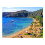 Bahía profunda de Hanauma, Honolulu, Oahu Postales
