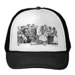 "Bailando el Jarabe en el otro mundo " Gorros Bordados