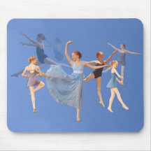 Bailarín de ballet Mousepad