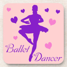 Bailarín de ballet posavaso