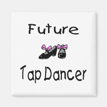 Bailarín de golpecito futuro imán de frigorifico