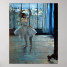 Bailarín delante de una ventana impresiones