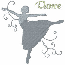 Bailarina - danza camiseta polo