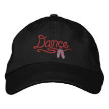 Bailarina - danza gorra de béisbol bordada
