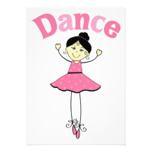 Bailarina de la danza anuncios personalizados