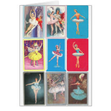 bailarina de prima tarjetas