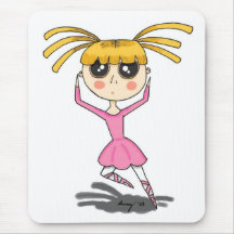 Bailarina Mousepad Tapete De Raton