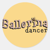 Bailarina Pegatina