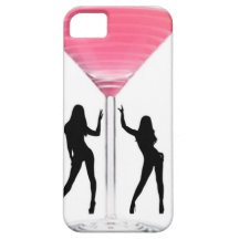 Bailarines del cóctel iPhone 5 Case-Mate fundas