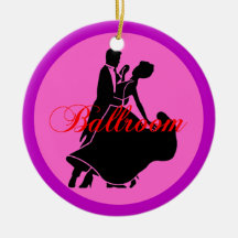 Bailarines del salón de baile ornamento para reyes magos
