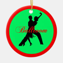 Bailarines del salón de baile ornamentos de reyes magos