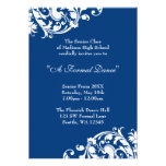 Baile de fin de curso del remolino del Flourish de Invitaciones Personalizada