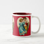 Baile del muchacho y del chica taza