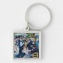 Baile en el Moulin de la Galette Auguste Renoir Llavero