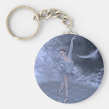 baile en las nubes llavero personalizado
