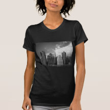 Baje el horizonte de New York City Camisetas