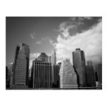 Baje el horizonte de New York City Tarjeta Postal