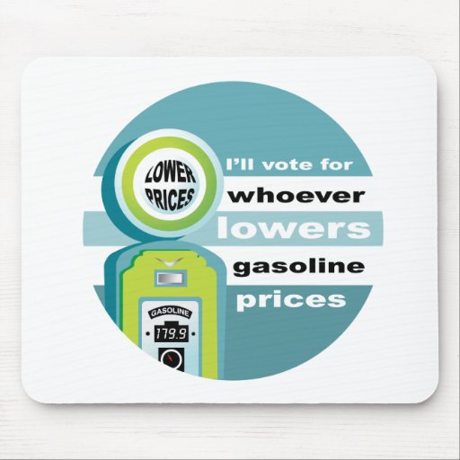 Baje los precios de la gasolina alfombrillas de raton