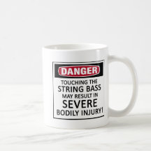 Bajo de secuencia del peligro tazas