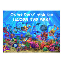 Bajo invitación del fiesta del mar