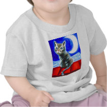 Bajo la Luna camisetas