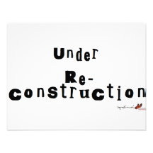 Bajo reconstrucción invitación personalizada