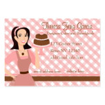 Bakedgoods-Torta del diseñador Tarjetas Personales