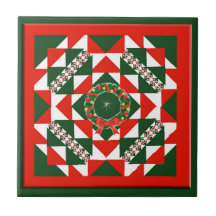 Baldosa cerámica del edredón del navidad azulejo