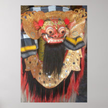 Balinese Barong Poster