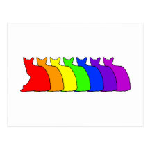 Balinese del arco iris postal
