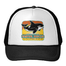 Ballena animal del rescate gorro