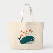 Ballena del fall bolsa de mano