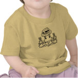 baller del bebé camiseta