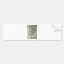 ballerinaGesture Etiqueta De Parachoque