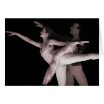 Ballet - danza Partners 2 - rojo Tarjetón