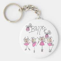 Ballet de hadas del ángel llavero