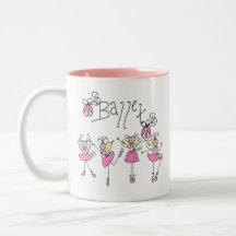 Ballet de hadas del ángel taza