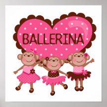 Ballet del mono impresiones