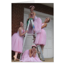Ballet Notecard tarjetas