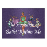 Ballet SUPERIOR dentro de mí Tarjetas De Negocios