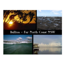 Ballina escénico postales