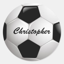 Balón de fútbol adaptable pegatinas  