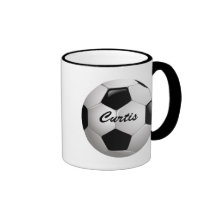 Balón de fútbol adaptable tazas de café