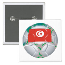 Balón de fútbol de Tunisan Pins