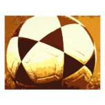 Balón de fútbol - invitación de la bola del fútbol
