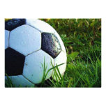 Balón de fútbol - invitación del fútbol